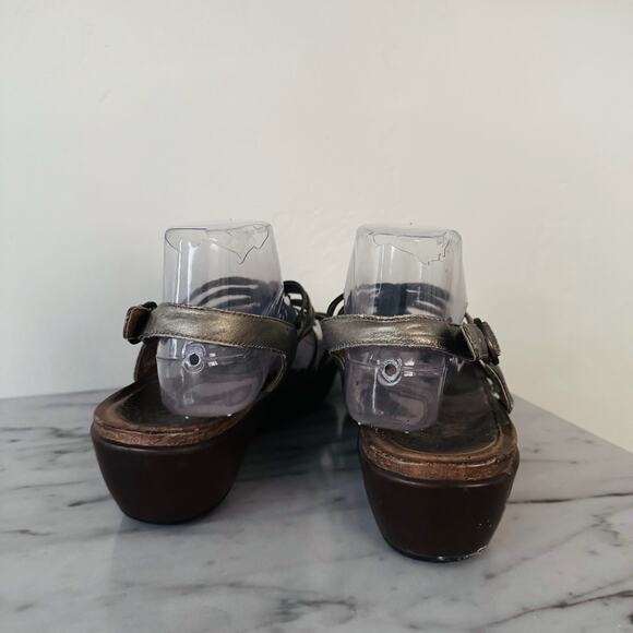 Dansko Dana Metallic Brown Strappy Sandals Women’s Size 9.5 - Picture 5 of 10